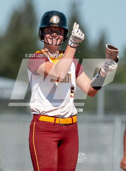 Thumbnail 2 in Central Catholic vs Liberty (CIF NorCal D2 Round 1 Softball Championships) photogallery.