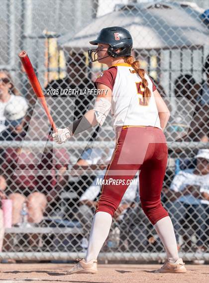 Thumbnail 2 in Central Catholic vs Liberty (CIF NorCal D2 Round 1 Softball Championships) photogallery.