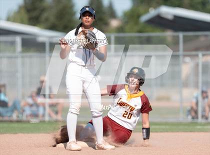 Thumbnail 2 in Central Catholic vs Liberty (CIF NorCal D2 Round 1 Softball Championships) photogallery.