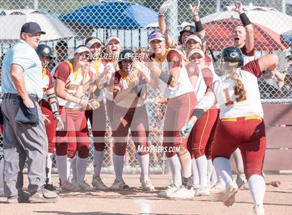 Thumbnail 3 in Central Catholic vs Liberty (CIF NorCal D2 Round 1 Softball Championships) photogallery.