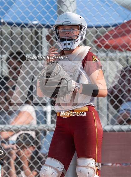 Thumbnail 3 in Central Catholic vs Liberty (CIF NorCal D2 Round 1 Softball Championships) photogallery.