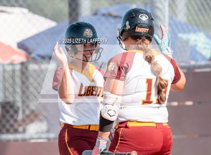 Thumbnail 2 in Central Catholic vs Liberty (CIF NorCal D2 Round 1 Softball Championships) photogallery.