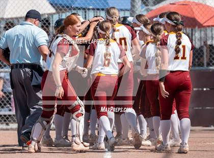 Thumbnail 2 in Central Catholic vs Liberty (CIF NorCal D2 Round 1 Softball Championships) photogallery.