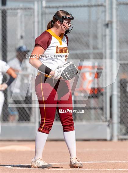 Thumbnail 2 in Central Catholic vs Liberty (CIF NorCal D2 Round 1 Softball Championships) photogallery.
