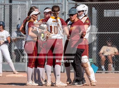 Thumbnail 3 in Central Catholic vs Liberty (CIF NorCal D2 Round 1 Softball Championships) photogallery.
