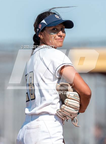 Thumbnail 3 in Central Catholic vs Liberty (CIF NorCal D2 Round 1 Softball Championships) photogallery.