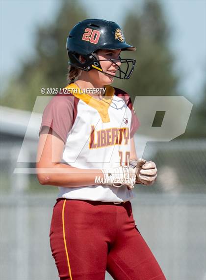 Thumbnail 1 in Central Catholic vs Liberty (CIF NorCal D2 Round 1 Softball Championships) photogallery.