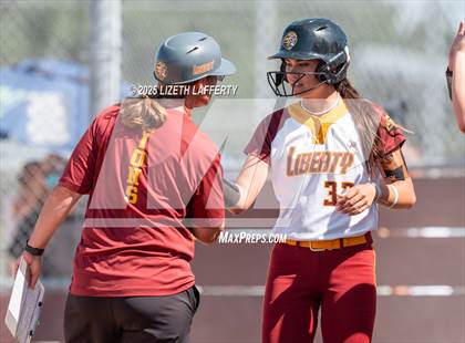 Thumbnail 1 in Central Catholic vs Liberty (CIF NorCal D2 Round 1 Softball Championships) photogallery.