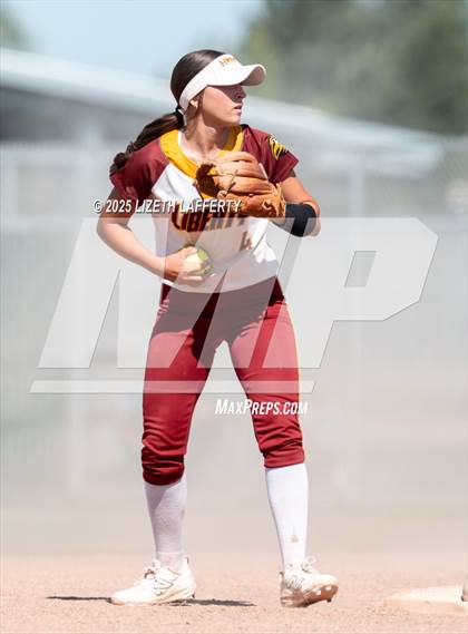 Thumbnail 1 in Central Catholic vs Liberty (CIF NorCal D2 Round 1 Softball Championships) photogallery.