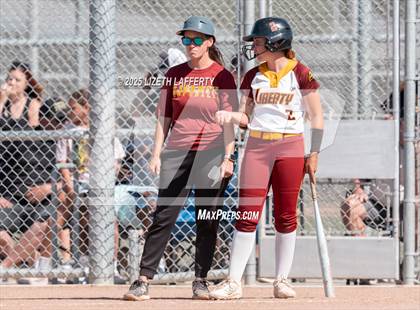 Thumbnail 1 in Central Catholic vs Liberty (CIF NorCal D2 Round 1 Softball Championships) photogallery.