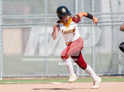 Thumbnail 1 in Central Catholic vs Liberty (CIF NorCal D2 Round 1 Softball Championships) photogallery.