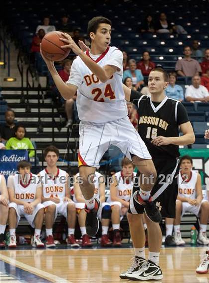 Thumbnail 1 in Cathedral Catholic vs Mission Bay (CIF SDS D3 Final) photogallery.