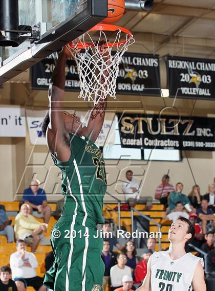 Thumbnail 3 in Archbishop Carroll vs. Oak Ridge (City of Palms Classic) photogallery.