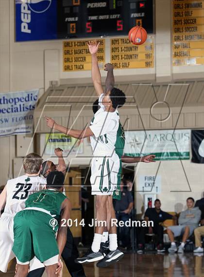 Thumbnail 3 in Archbishop Carroll vs. Oak Ridge (City of Palms Classic) photogallery.