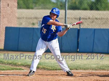 Thumbnail 3 in Bakersfield Christian vs. Wasco photogallery.