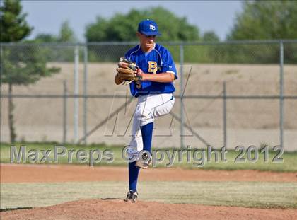 Thumbnail 1 in Bakersfield Christian vs. Wasco photogallery.