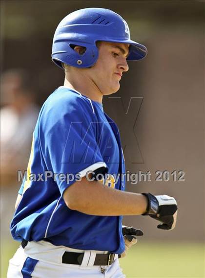Thumbnail 2 in Bakersfield Christian vs. Wasco photogallery.