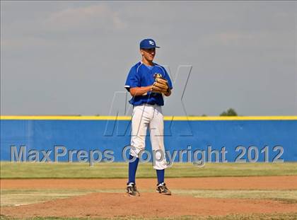 Thumbnail 1 in Bakersfield Christian vs. Wasco photogallery.