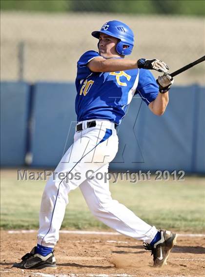 Thumbnail 2 in Bakersfield Christian vs. Wasco photogallery.
