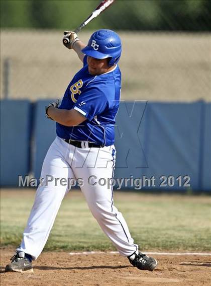 Thumbnail 1 in Bakersfield Christian vs. Wasco photogallery.
