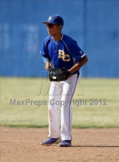 Thumbnail 2 in Bakersfield Christian vs. Wasco photogallery.