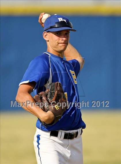Thumbnail 1 in Bakersfield Christian vs. Wasco photogallery.