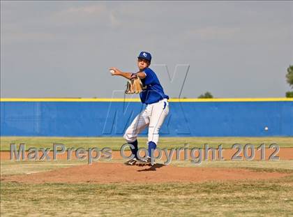 Thumbnail 1 in Bakersfield Christian vs. Wasco photogallery.