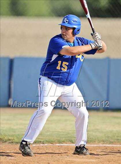 Thumbnail 2 in Bakersfield Christian vs. Wasco photogallery.