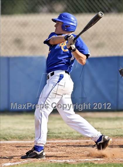Thumbnail 1 in Bakersfield Christian vs. Wasco photogallery.