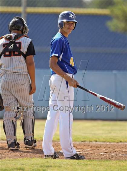 Thumbnail 1 in Bakersfield Christian vs. Wasco photogallery.