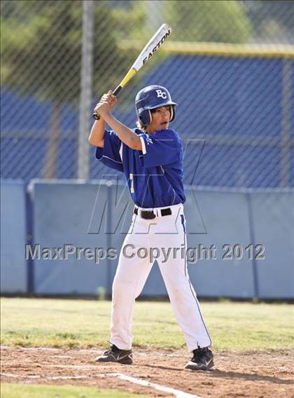 Thumbnail 3 in Bakersfield Christian vs. Wasco photogallery.