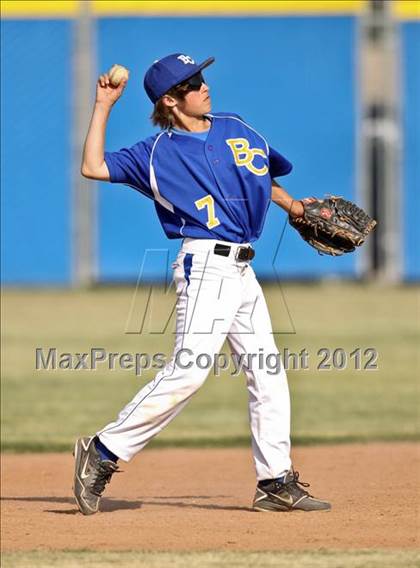 Thumbnail 2 in Bakersfield Christian vs. Wasco photogallery.