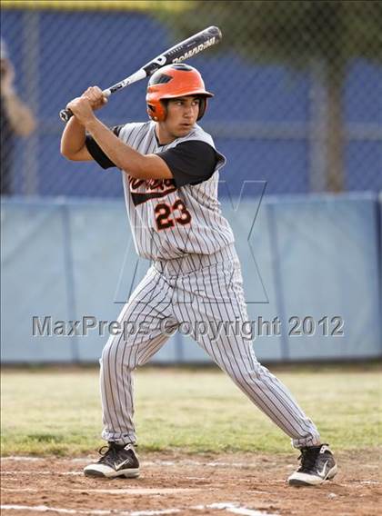 Thumbnail 3 in Bakersfield Christian vs. Wasco photogallery.