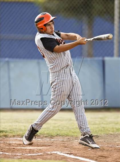 Thumbnail 1 in Bakersfield Christian vs. Wasco photogallery.