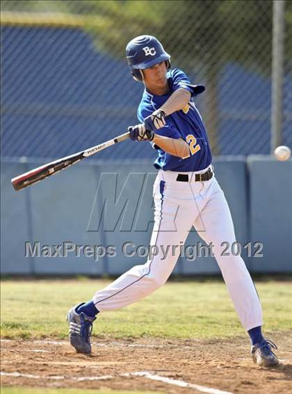 Thumbnail 1 in Bakersfield Christian vs. Wasco photogallery.