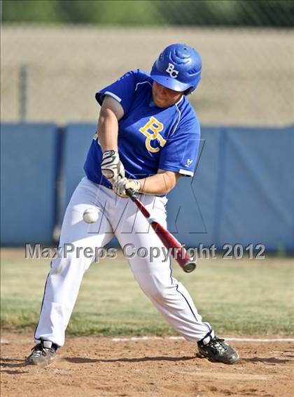 Thumbnail 3 in Bakersfield Christian vs. Wasco photogallery.