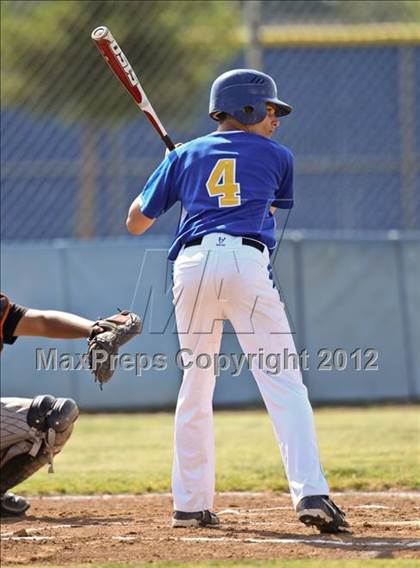Thumbnail 3 in Bakersfield Christian vs. Wasco photogallery.