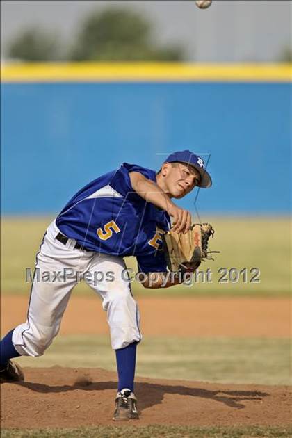 Thumbnail 1 in Bakersfield Christian vs. Wasco photogallery.