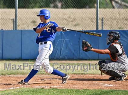 Thumbnail 1 in Bakersfield Christian vs. Wasco photogallery.