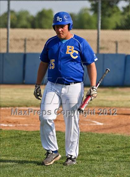 Thumbnail 3 in Bakersfield Christian vs. Wasco photogallery.