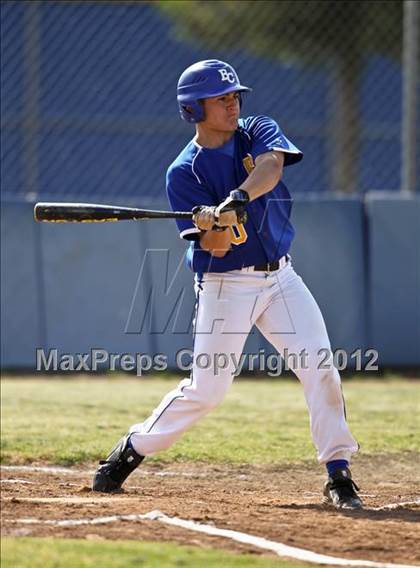 Thumbnail 1 in Bakersfield Christian vs. Wasco photogallery.