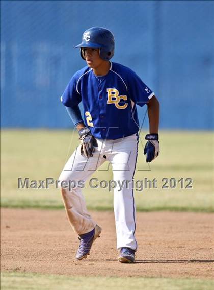 Thumbnail 3 in Bakersfield Christian vs. Wasco photogallery.