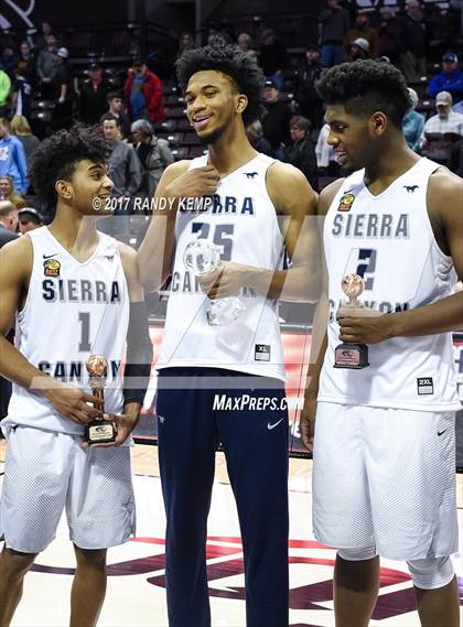 Thumbnail 3 in Sierra Canyon vs Memphis East (Bass Pro Tournament of Champions) photogallery.