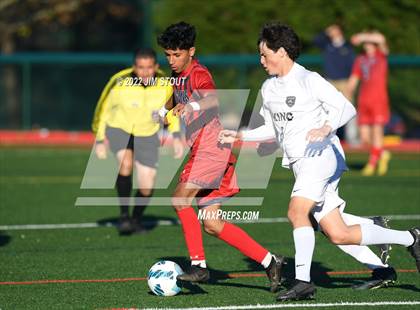 Thumbnail 3 in King @ Greens Farms Academy (FAA Semifinal) photogallery.