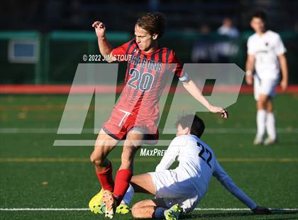 Thumbnail 2 in King @ Greens Farms Academy (FAA Semifinal) photogallery.