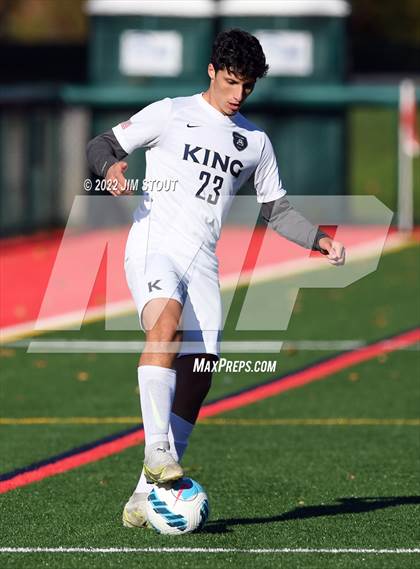 Thumbnail 1 in King @ Greens Farms Academy (FAA Semifinal) photogallery.
