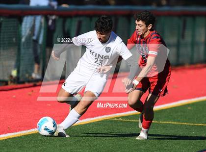 Thumbnail 3 in King @ Greens Farms Academy (FAA Semifinal) photogallery.