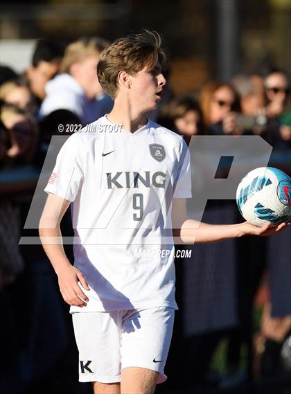 Thumbnail 3 in King @ Greens Farms Academy (FAA Semifinal) photogallery.