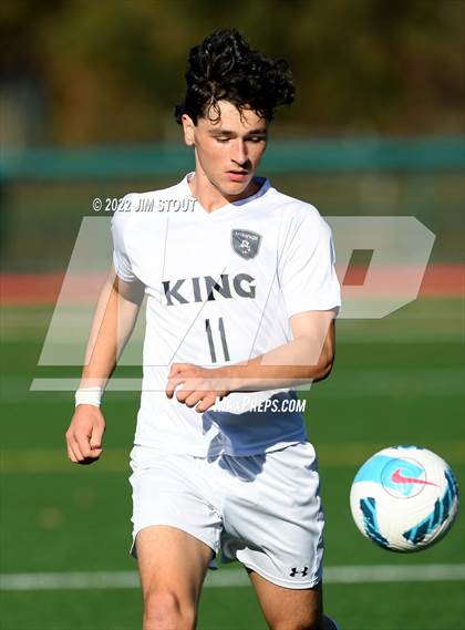 Thumbnail 1 in King @ Greens Farms Academy (FAA Semifinal) photogallery.
