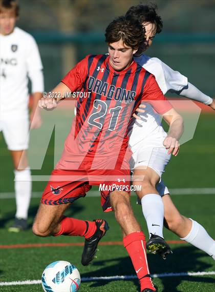Thumbnail 2 in King @ Greens Farms Academy (FAA Semifinal) photogallery.